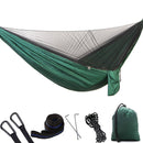 hammock tent Automatic Quick Open Anti-mosquito Hanging Bed Outdoor Single and Double Parachute Hanging Bed with Mosquito Nets
