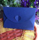 (10 unids/lote) Mini 10,5x7,2 cm amor hebilla perla sobres invitaciones de boda tarjetas de felicitación de Año Nuevo tarjetas de Navidad