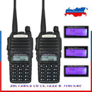 2pcs/lot BaoFeng real 8W UV-82 High Power Two Way Radio Portable Radio Dual Band VHF/UHF 10km long range Walkie Talkie UV82