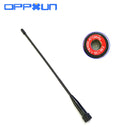 669C SMA-M macho Flexible VHF/UHF antena de Radio bidireccional de doble banda para BAOFENG YAESU Vertex VX-1R VX-2R VX-3R VX-7R Zastone UV-3R