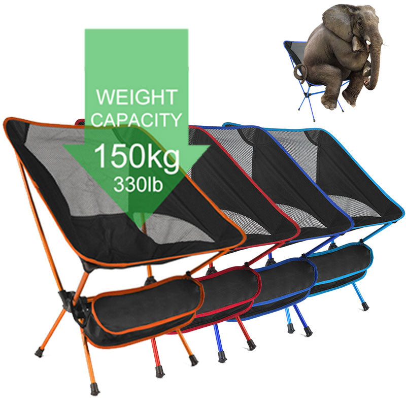 Silla plegable de viaje ultraligera de alta calidad, silla portátil para acampar al aire libre, playa, senderismo, Picnic, asiento, herramientas de pesca, silla стул