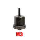 Hand Rivet Nut Gun Head nuts Simple installation Manual Riveter Rivnut Tool Accessory for Nuts M3 M4 M5 M6 M8 M10