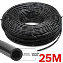 KESLA 5m-50m Garden Watering Hose 4/7mm PVC Micro Irrigation Pipe Drip Irrigation Tubing Sprinkler for Lawn Balcony Greenhouse