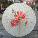 Silk Women Umbrella Japanese Cherry Blossoms Silk  Ancient Dance Umbrella Decorative Umbrella Chinese Style Oil Paper Umbrella