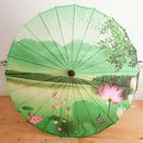 Silk Women Umbrella Japanese Cherry Blossoms Silk  Ancient Dance Umbrella Decorative Umbrella Chinese Style Oil Paper Umbrella