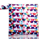 [LECY ECO LIFE] 1pc Multi-funcional tamaño 18*18 Wet Bag Bolsa reutilizable para Mama Cloth pads, Menstrual Pad, bolsas de toallas sanitarias