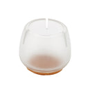 12Pcs Chair Leg Caps Assorted Round Square Rectangle Silicone Floor Protector Furniture Table Feet Covers