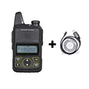 100% Original BAOFENG BF-T1 MINI Walkie Talkie UHF 400-470MHz Portátil T1 Radio bidireccional Ham Radio Amador Micro USB Transceptor