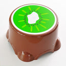 4 Farben Schöne Cartoon Hocker Obst Muster Wohnzimmer Rutschfeste Badbank Kinderhocker Kunststoff PP Wechselschuhe Hocker