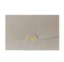(10 teile/los) 10,5*7 CM Kleine Grußkarte Namenskarte Umschlag Heißprägen Liebe Perlglanz Papier Mini Umschläge