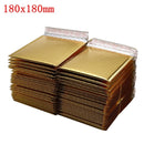 50 PCS/Lot Different Specifications Gold Plating Paper Bubble Envelopes Bags Mailers Padded Shipping Envelope Bubble Mailing Bag