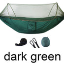 Outdoor Mosquito Net Parachute Hammock Portable Camping Hanging Sleeping Bed High Strength Sleeping Swing 250x120cm