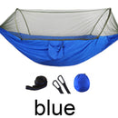 Outdoor Mosquito Net Parachute Hammock Portable Camping Hanging Sleeping Bed High Strength Sleeping Swing 250x120cm