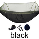 Outdoor Mosquito Net Parachute Hammock Portable Camping Hanging Sleeping Bed High Strength Sleeping Swing 250x120cm