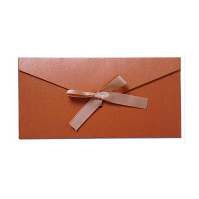 Umschlag-Buchstabe-gesetzte Umschläge des Geschenk-10pcs/lot für Einladungs-Briefpapier-Karten Umschlag De Casamento Kraftpapier-Umschlag Roter Umschlag
