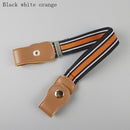 Child Kids Buckle-Free Elastic Belt No Buckle Stretch Canvas Belt For Boys Girls Adjustable Children Belts For Jeans Pants