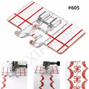 Hot Elastic Cord Band Fabric Stretch Domestic Sewing Machine Part Accessories Foot Presser