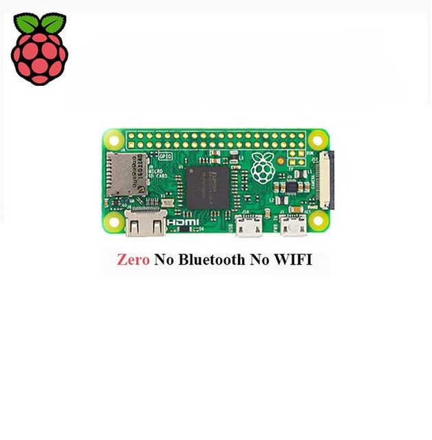 En stock Raspberry Pi ZERO/ ZERO W/ZERO WH inalámbrico WIFE bluetooth board con 1GHz CPU 512MB RAM Raspberry Pi ZERO versión 1.3