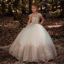 Lace Flower Girls Dresses For Wedding First Communion Dresses Party Prom Princess Gown Pageant Dresses