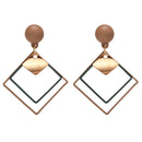 2020 Korean Long Statement Geometric Triangle Tassel Dangle Drop Earrings For Women Earrings Fashion Jewelry Oorbellen Brincos