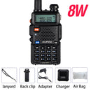 Powerful Baofeng UV-5R 8W Walkie Talkie VHF UHF Transceiver UV 5R Amateur Ham CB Radio Station 8Watts 10km Hunting Transmitter