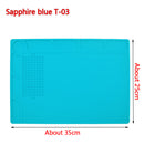 Heat-resistant BGA Soldering Station Soldering Pad Silicone Heat Gun Insulation Pad Repair Tools Maintenance Platform Desk Mat