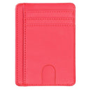 THINKTHENDO Slim RFID Blocking Leather Wallet Credit ID Card Holder Purse Money Case for Men Women 2020 Fashion Bag 11.5x8x0.5cm