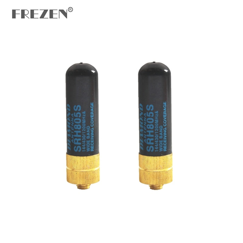 2-PCS SRH805S 5CM Short Antenna SMA-Female VHF UHF For BAOFENG UV-5R BF-888S For Kenwood Two Way Radio Walkie Talkie Accessories