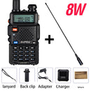 High Power 8W Baofeng UV-5R Walkie Talkie Dual Band Walkie FM Transceiver UV 5R Portable Two Way Radio UV5R Amateur Ham CB Radio