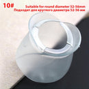 16 unids/lote de alfombrillas para patas de sillas de mesa, alfombrillas antideslizantes de silicona para patas de sillas y mesas, protección para pies, almohadillas de cubierta inferior, protectores de suelo de madera