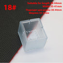 16 unids/lote de alfombrillas para patas de sillas de mesa, alfombrillas antideslizantes de silicona para patas de sillas y mesas, protección para pies, almohadillas de cubierta inferior, protectores de suelo de madera