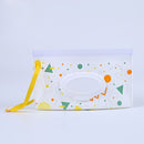 Snap Strap Portable Baby Wet Wipes Box Wipes Container Eco-friendly Easy-carry Clamshell Cosmetic Cleaning Wipes Cases 23*13.5CM
