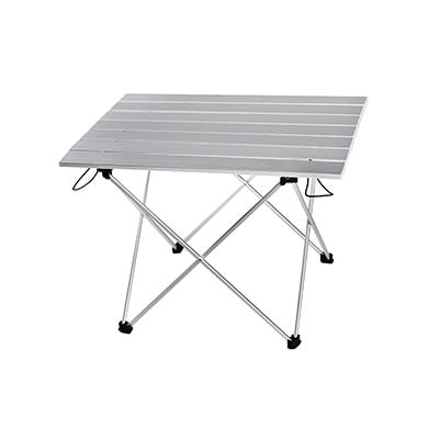 Aluminum Alloy Portable Table Outdoor Furniture Foldable Folding Camping Hiking Desk Traveling Outdoor Picnic Table Furniture