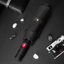 New Full Automatic Business Umbrella Three Folding Male Female Parasol Umbrella Rain Women Windproof Luxury Umbrella Men