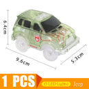 Magical Tracks LED Light Electronics Car Tracks Toy Parts 5 Colorful Lights Children&