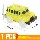 Magical Tracks LED Light Electronics Car Tracks Toy Parts 5 Colorful Lights Children&