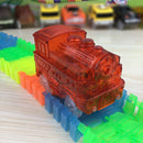 Magical Tracks LED Light Electronics Car Tracks Toy Parts 5 Colorful Lights Children&