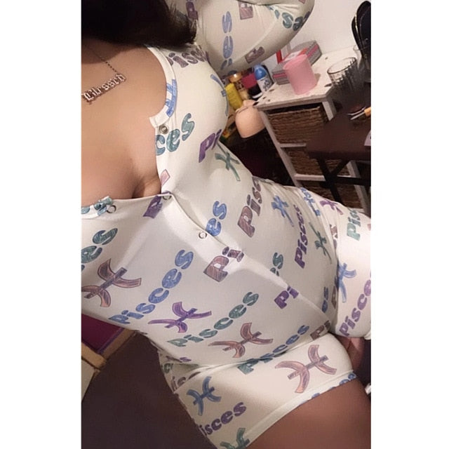 Sexy Bodysuit Women's Floral Long Sleeve Bodycon Bandage Jumpsuit Bodysuit Romper Casual Leotard Tops Sleepwear