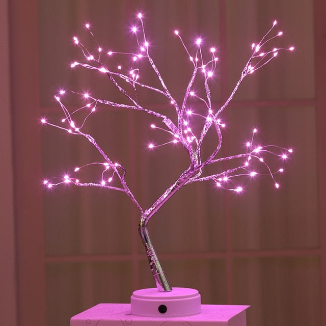Coquimbo 36/108 LEDS luz de noche Bonsai árbol luz Gypsophila luces fiesta en casa boda decoración interior luz de noche