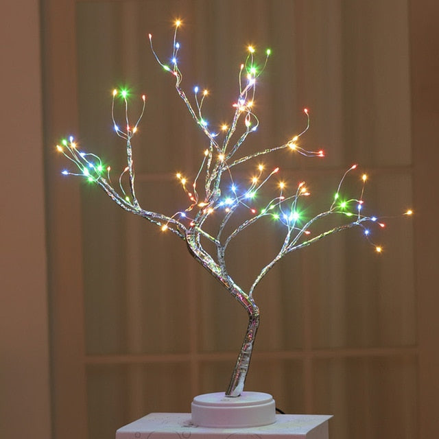 Coquimbo 36/108 LEDS luz de noche Bonsai árbol luz Gypsophila luces fiesta en casa boda decoración interior luz de noche