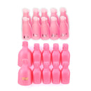 Plastic Nail Art Soak Off Cap Clips UV Gel Polish Remover Wrap Tool Fluid for Removal of Varnish Manicure Tools