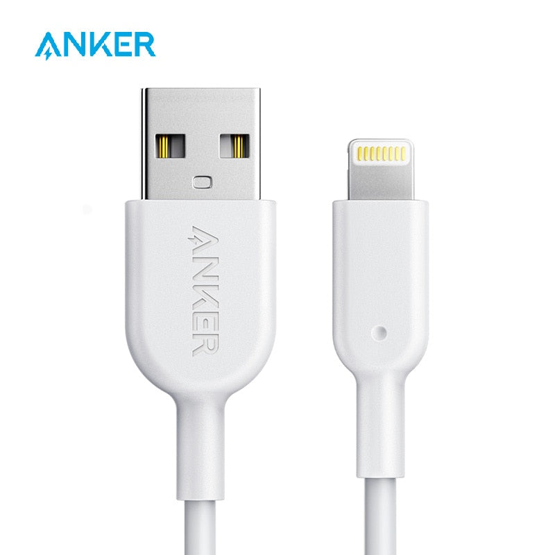 Anker PowerLine II Lightning-Kabel, USB-Lade-/Synchronisierungs-Lightning-Kabel, kompatibel mit iPhone 11 11 Pro 11 Pro Max Xs