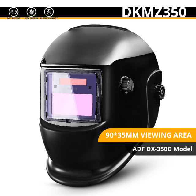 DEKO Skull Solar oscurecimiento automático rango ajustable 4/9-13 MIG MMA máscara de soldadura eléctrica casco lente de soldadura para máquina de soldadura