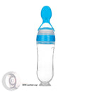 90ML Safe Newborn Baby Feeding Bottle Toddler Silicone Squeeze Feeding Spoon Milk Bottle Baby Training Feeder Food Supplement