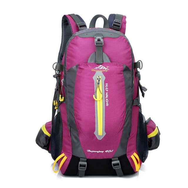 Mochila impermeable para escalada, mochila de 40L para deportes al aire libre, mochila de viaje, mochila para acampar, senderismo, mochila para mujer, bolsa de senderismo para hombre