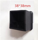 4pcs square silicone chair leg caps Non-slip Table Foot dust Cover Socks Floor Protector pads pipe plugs furniture leveling feet