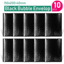 Gold/Rose Gold/Laser Silver/Dark Red/Purple/Rose Red Aluminum Foil Bubble Mailer CD/Eyelash Packaging Shipping Padded Envelopes