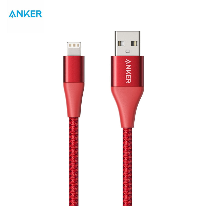 Anker PowerLine+ II Lightning Cable MFi Compatibilidad certificada con iPhone 11/11 Pro X/8/8 Plus/7/7 Plus/6/6 Plus/5/5s y más