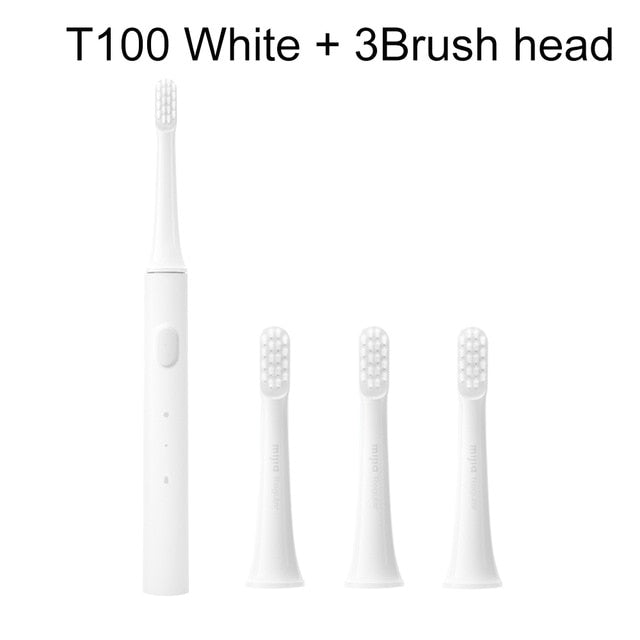 XIAOMI MIJIA Sonic Electric Toothbrush Cordless USB Rechargeable Toothbrush Waterproof Ultrasonic Automatic Tooth Brush