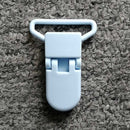 5pcs 25mm Plastic Baby Pacifier Chain Transparent Pacifier Clips Soother Holder For Baby Pacifier Nipples Holder Round Clamp